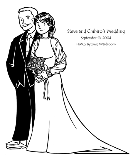 steve and chihiro's wedding